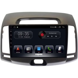 Штатная магнитола Stonelock HYD9050MB 3/32 ГБ для Hyundai Elantra 2006-2011 черный на Android 10.0