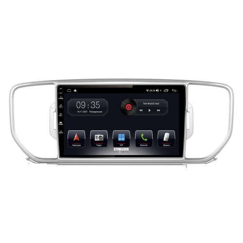 Штатная магнитола Stonelock KIA906MB 3/32 ГБ для KIA Sportage IV 2016-2018 на Android 10.0