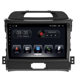 Штатная магнитола Stonelock KIA905MB 3/32 ГБ для KIA Sportage III 2010-2016 на Android 10.0