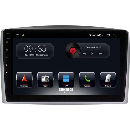Штатная магнитола Stonelock MB100MB 3/32 ГБ для Mercedes Vito III (W447) 2014-2024 на Android 10.0