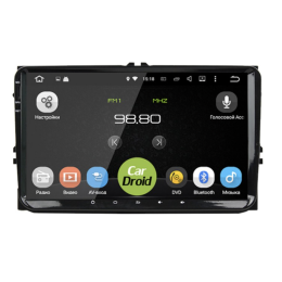 Штатная магнитола Roximo CarDroid RD-3721D для Volkswagen Universal 9 дюймов на Android 10.0 DSP