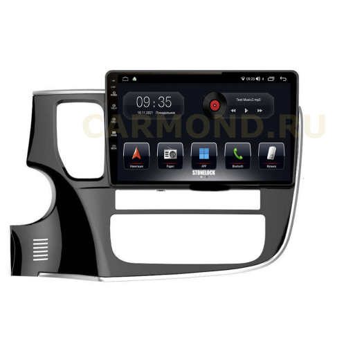 Штатная магнитола Stonelock MSB101MB 3/32 ГБ для Mitsubishi Outlander III 2013-2020 на Android 10.0