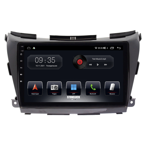 Штатная магнитола Stonelock NIS109MB 3/32 ГБ для Nissan Murano 2015-2022 на Android 10.0