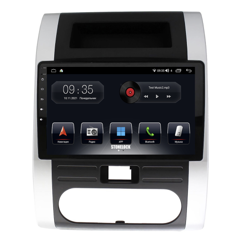 Штатная магнитола Stonelock NIS102MB 3/32 ГБ для Nissan X-Trail II (T31) 2007-2014 на Android 10.0