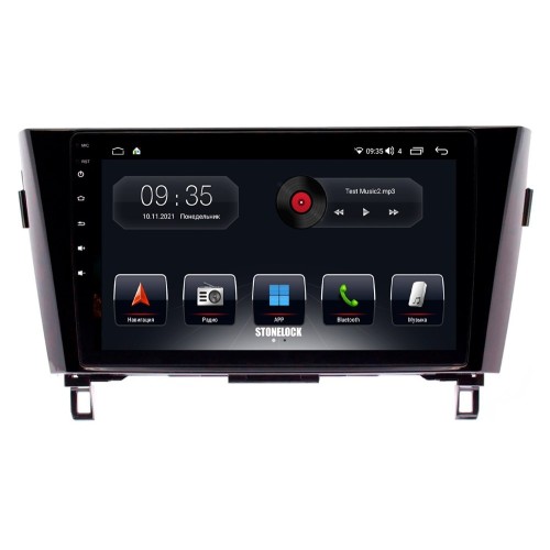 Штатная магнитола Stonelock NIS105MB (360) 3/32 ГБ для Nissan Qashqai II, X-Trail III (T32) 2015-2019 на Android 10.0