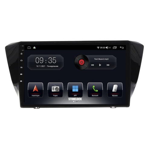 Штатная магнитола Stonelock SK105MB 3/32 ГБ для Skoda Superb III 2015-2024 на Android 10.0