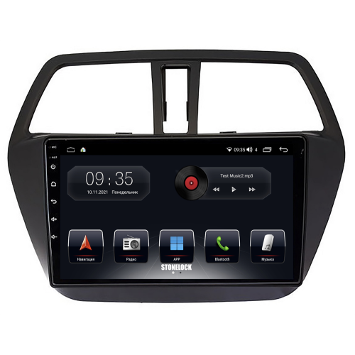 Штатная магнитола Stonelock SUZ904MB 3/32 ГБ для Suzuki SX4 II 2013-2022 на Android 10.0