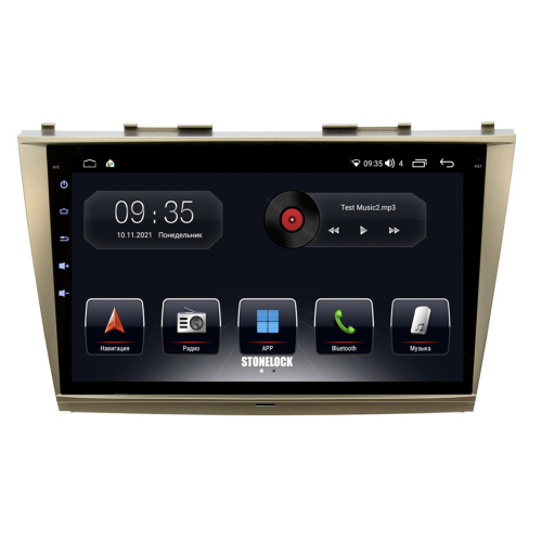 Штатная магнитола Stonelock TOY908MB 3/32 ГБ для Toyota Camry V40 2006-2011 на Android 10.0