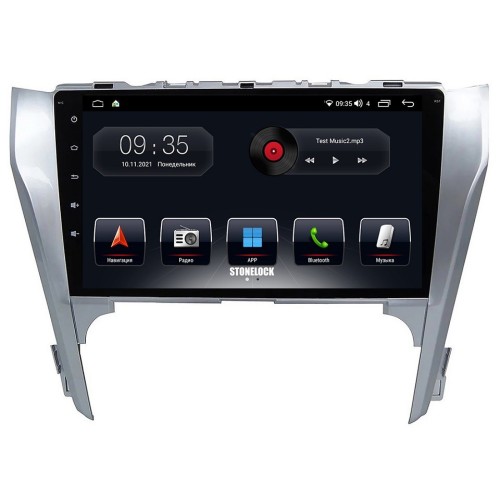 Штатная магнитола Stonelock TOY1010MB 3/32 ГБ для Toyota Camry V50 2011-2014 на Android 10.0