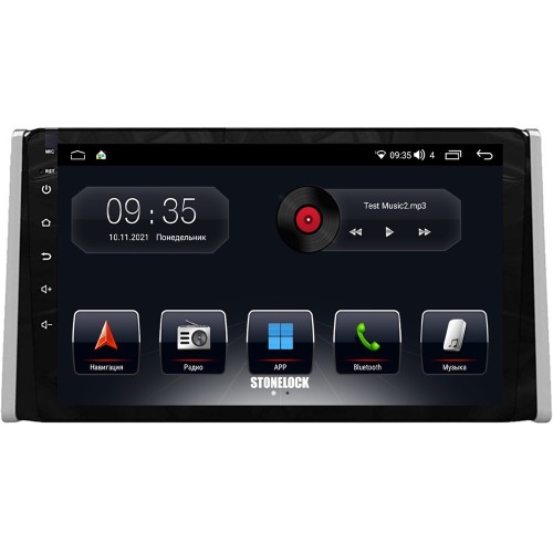 Штатная магнитола Stonelock TOY114MB 3/32 ГБ для Toyota RAV4 (XA50) 2018-2024 на Android 10.0