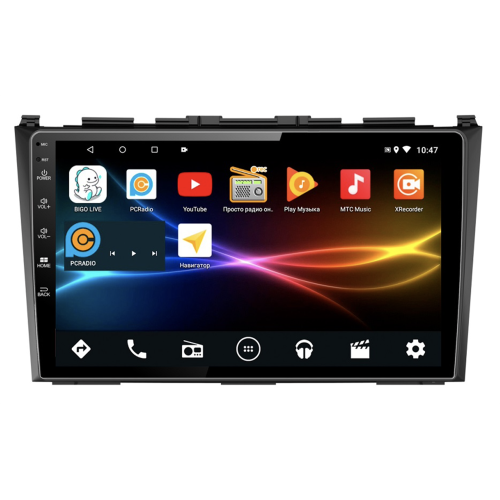 Штатная магнитола Subini HON901WM 3/32 ГБ для Honda CR-V III 2007-2012 на Android 10.0