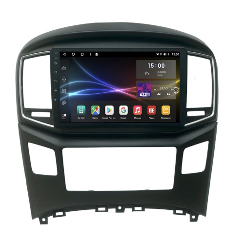 Штатная магнитола Subini HYD912WM 3/32 ГБ для Hyundai H1 Starex II 2015-2022 на Android 10.0