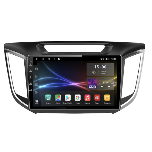 Штатная магнитола Subini HYD915WM 3/32 ГБ для Hyundai Creta 2016-2021 на Android 10.0