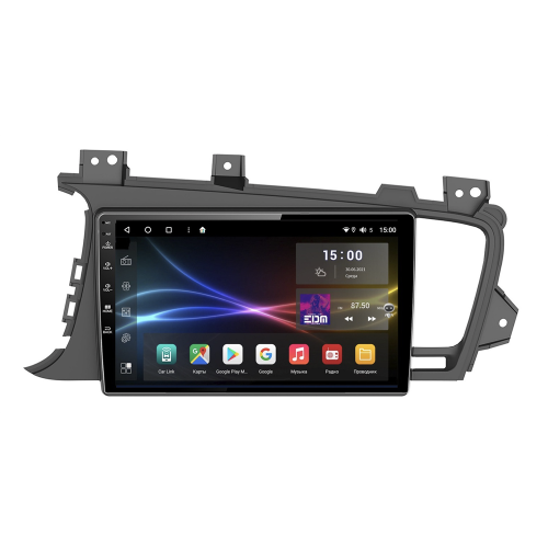 Штатная магнитола Subini KIA908WM 3/32 ГБ для Kia Optima III 2010-2013 на Android 10.0