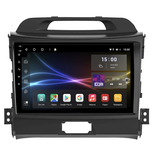 Штатная магнитола Subini KIA905WM 3/32 ГБ для KIA Sportage III 2010-2016 на Android 10.0