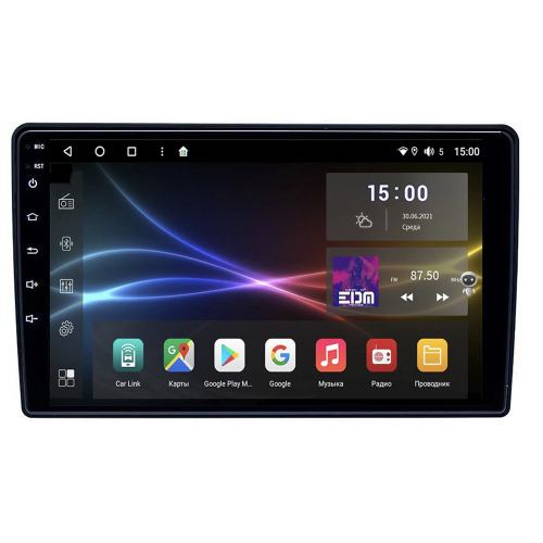 Штатная магнитола Subini LAD9060WM 3/32 ГБ для Lada Priora 2007-2013 на Android 10.0