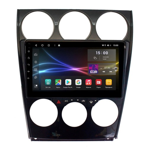 Штатная магнитола Subini MZD900WM 3/32 ГБ для Mazda 6 2002-2007 на Android 10.0