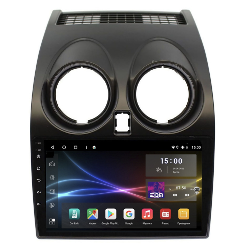 Штатная магнитола Subini NIS901WM 3/32 ГБ для Nissan Qashqai 2007-2013 на Android 10.0