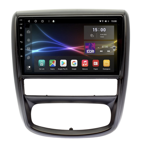 Штатная магнитола Subini NIS904WM 3/32 ГБ для Nissan Terrano III 2014-2022 на Android 10.0