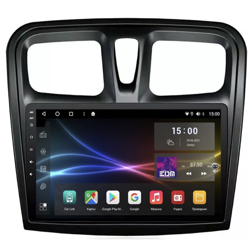 Штатная магнитола Subini REN900WM 3/32 ГБ для Renault Logan II, Sandero II 2013-2022 9 дюймов на Android 10.0