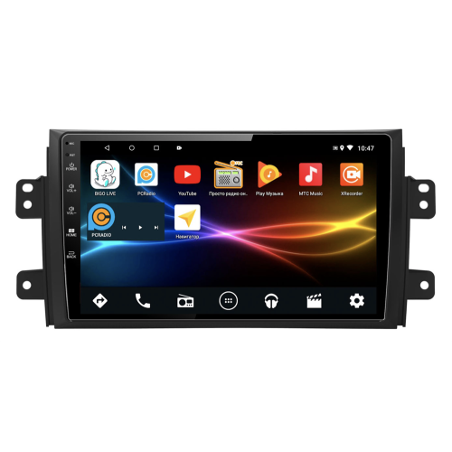 Штатная магнитола Subini SUZ901WM 3/32 ГБ для Suzuki SX4 I 2006-2014 на Android 10.0