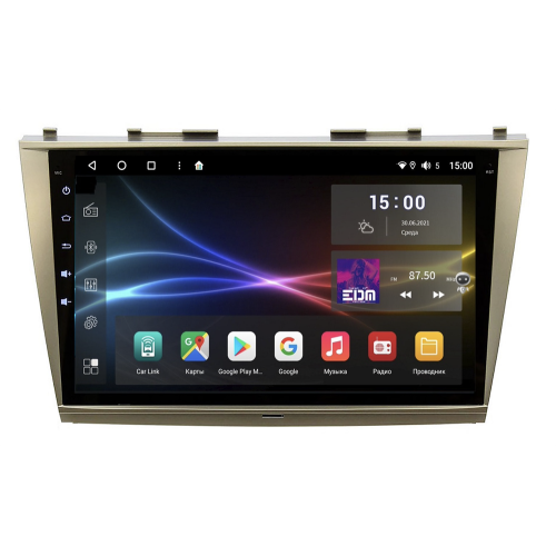 Штатная магнитола Subini TOY908WM 3/32 ГБ для Toyota Camry V40 2006-2011 на Android 10.0