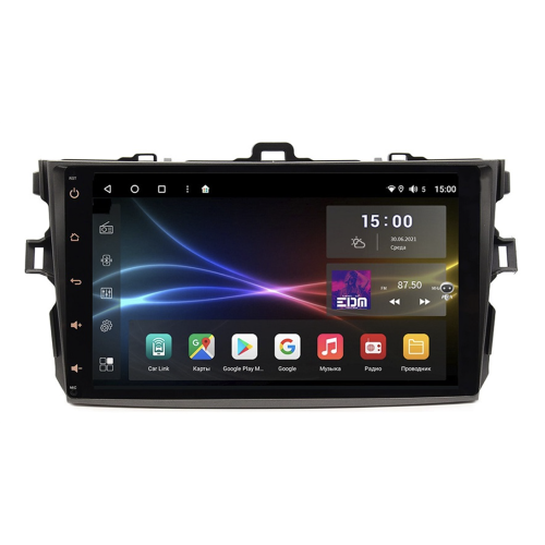 Штатная магнитола Subini TOY901WM 3/32 ГБ для Toyota Corolla X (E140, E150) 2006-2013 на Android 10.0