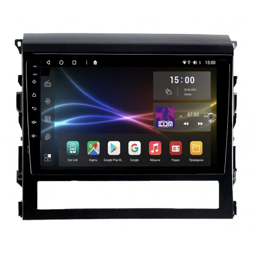 Штатная магнитола Subini TOY909WM 3/32 ГБ для Toyota Land Cruiser 200 2016+ на Android 10.0