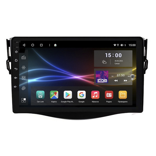 Штатная магнитола Subini TOY906WM 3/32 ГБ для Toyota RAV4 (XA30) 2006-2013 на Android 10.0