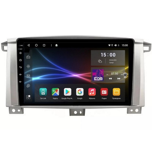 Штатная магнитола Subini TOY910WM 3/32 ГБ для Toyota Land Cruiser 100 2002-2007 на Android 10.0