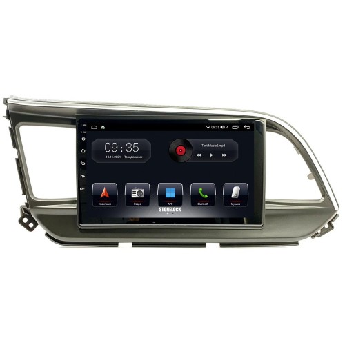 Штатная магнитола Stonelock HYD919MB 6/128 ГБ для Hyundai Elantra 2019-2020 на Android 10.0