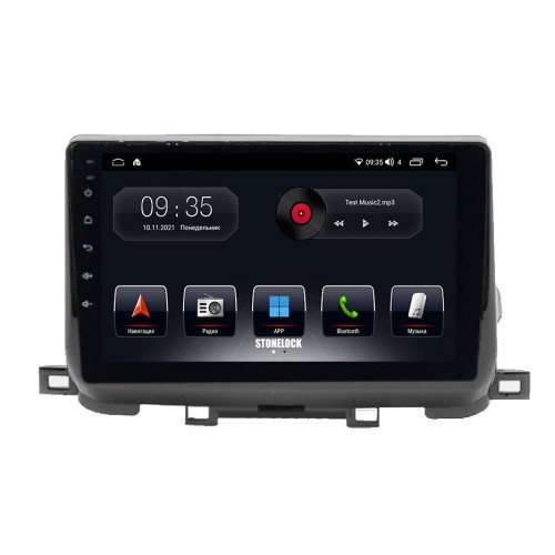 Штатная магнитола Stonelock KIA104MB 6/128 ГБ для KIA Sportage (NP) 2018+ на Android 10.0