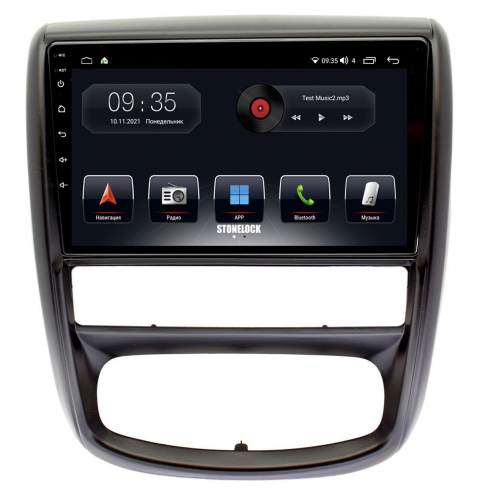 Штатная магнитола Stonelock NIS904MB 6/128 ГБ для Nissan Terrano III 2014-2022 на Android 10.0