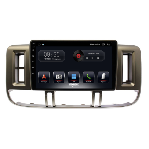 Штатная магнитола Stonelock NIS900MB 6/128 ГБ для Nissan X-Trail (T30) 2000 - 2007 на Android 10.0