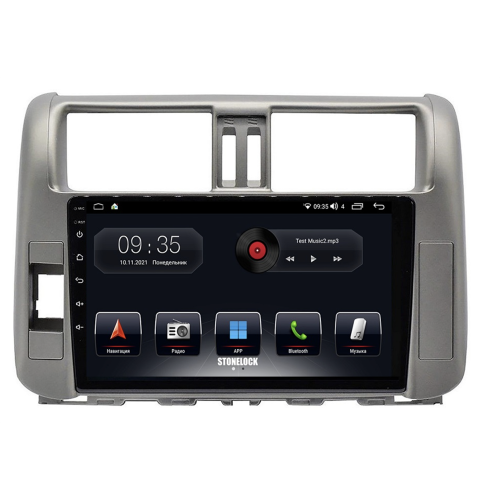 Штатная магнитола Stonelock TOY903MB 3/32 ГБ для Toyota Land Cruiser Prado 150 2009-2013 на Android 10.0
