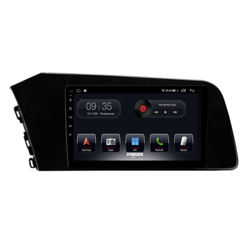 Штатная магнитола Stonelock HYD922MB 3/32 ГБ для Hyundai Elantra VII 2020-2023 на Android 10.0