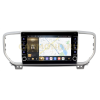 Штатная магнитола CarMedia OL-9780-1-D (с кнопками) для Kia Sportage IV 2018-2022 серебро на Android 10.0
