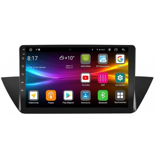 Штатная магнитола Vomi FX509R10-MTK-LTE для BMW X1 (E84) 2009-2015 на Android 10.0