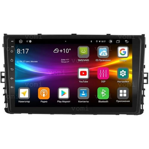 Штатная магнитола Vomi FX532R9-MTK-LTE для Volkswagen Universal 2017+ на Android 10.0