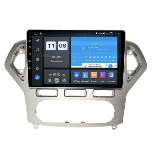 Штатная магнитола Vomi ZX517R10-7862-LTE для Ford Mondeo IV 2007-2010 кондиционер на Android 10.0