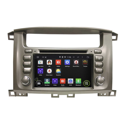 Штатная магнитола CarMedia KD-7020-P6 для Lexus LX II 470 2003-2007 на Android 9.0