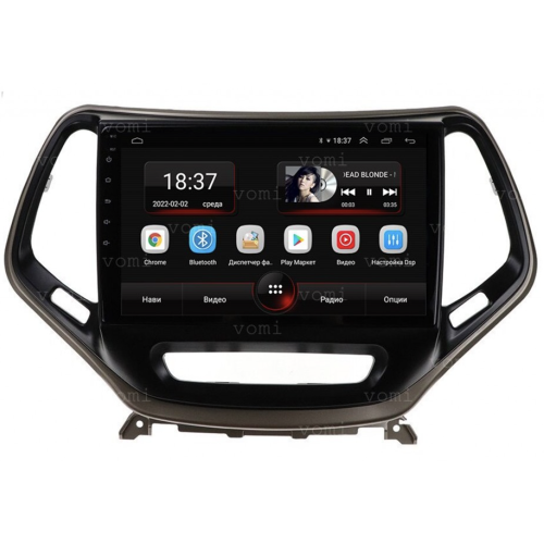 Штатная магнитола Vomi AK512R10-MTK для Jeep Cherokee IV (WK2) 2013-2017 на Android 10.0