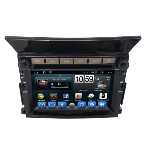 Штатная магнитола CarMedia KR-6225-S10 для Honda Pilot II 2008-2015 на Android 10.0