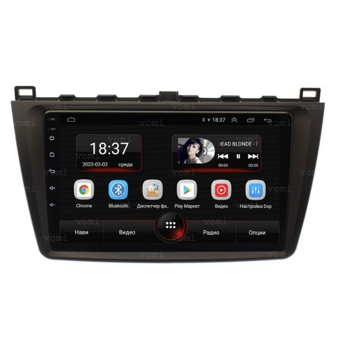 Штатная магнитола Vomi AK527R9-MTK для Mazda 6 (GH) 2007-2012 на Android 10.0