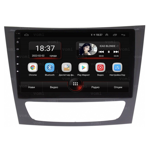 Штатная магнитола Vomi AK399R9-MTK для Mercedes-Benz E 2002-2009 W211, CLS W219 2004-2010 на Android 10.0