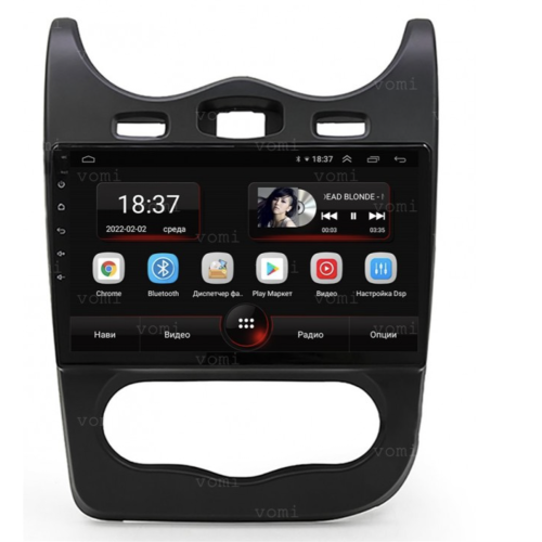 Штатная магнитола Vomi AK413R10-MTK для Renault Sandero I 2009-2014 на Android 10.0