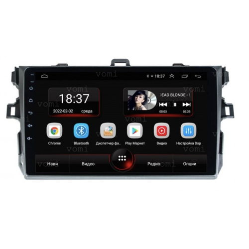Штатная магнитола Vomi AK351R9-MTK для Toyota Corolla X (E140, E150) 2006-2013 на Android 10.0