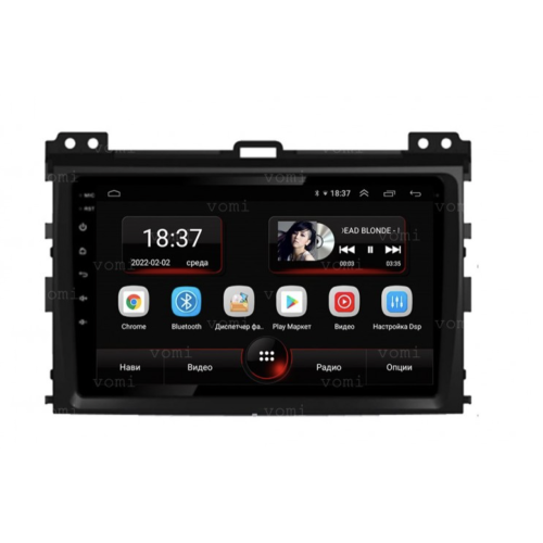 Штатная магнитола Vomi AK359R9-MTK для Toyota Prado 120 2002-2009 на Android 10.0