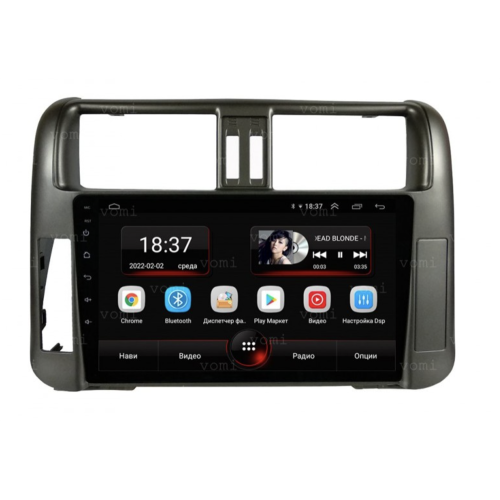 Штатная магнитола Vomi AK360R9-MTK для Toyota Prado 150 2009-2013 на Android 10.0
