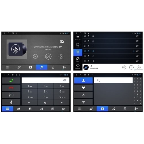 Штатная магнитола Parafar для Chevrolet Tahoe III 2006-2014 на Android 12.0 (PF041XHD8)